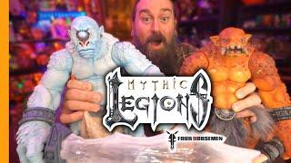 Mythic Legions Brontus & Ice Troll | BIGGEST Figures I Own | Destination: An ALL IN Figure Review