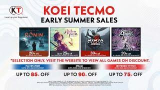 KOEI TECMO Early Summer Sales Trailer