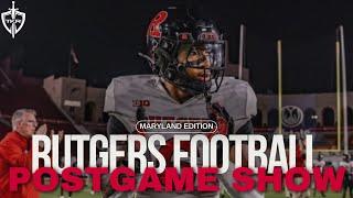 Rutgers Football Postgame Show -- Maryland Edition