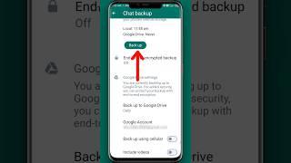 how to backup whatsapp chat | whatsapp chat kaise backup kare( 2023)#shorts