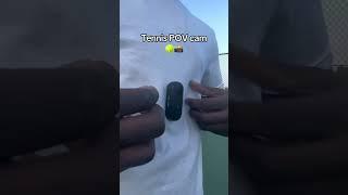 The best pov cam  #pov #tennis #gift #camera