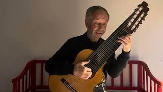 The Joyful Bach. Two Menuets from Lute Suite BWV 1006a. Göran Söllscher guitar