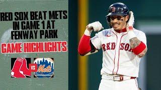 FULL HIGHLIGHTS: Red Sox Win 3-1 in Game 1 vs. Mets (5/19/25)