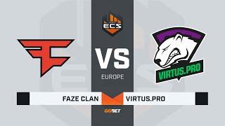 FaZe vs Virtus.pro, map 3 cache, ECS Season 7 Europe