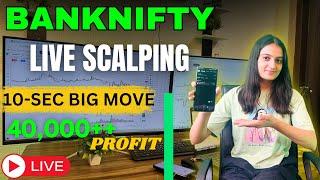 Live Banknifty Intraday Trading || Option Buying Scalping || Profit+ Banknifty