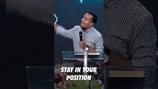 Stay In Your Position #kingcitychurchtrichy #pastorsamellis