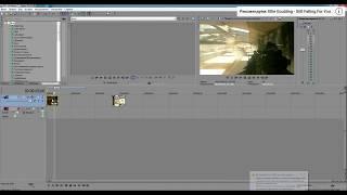 Sony Vegas Pro как склеить видео