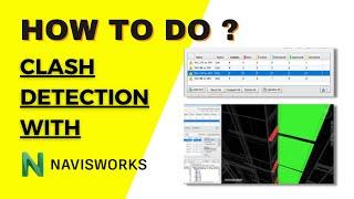 Navisworks Tutorials : How to use clash detection of your Revit model