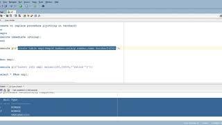 dynamic sql in pl/sql | execute immediate |using clause|oracle training videos