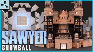 The Sawyer - CHEAP 4x4 BUILD - BEST Online BASE - OPENCORE & BUNKERED Core - RUST Base Designs 2024