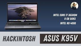 Asus K95v Hackintosh Catalina & Mojave / Как установить | How to install Hackintosh Asus K95