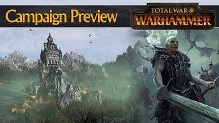 Total War: Warhammer - CAMPAIGN Preview & Impressions (Vampire Counts)