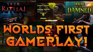 WORLDS FIRST GAMEPLAY! "HOUSE OF THE DAMNED!" Sker Ritual! NEW DLC AND CONTENT!