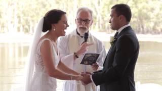 Priest With Great Sense of Humor | Wedding Ceremony