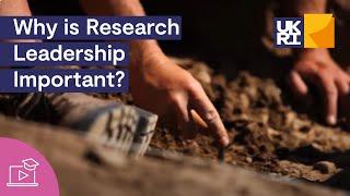 Why is Research Leadership Important?