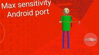 Baldi's basics android v1.4.4 - Max sensitivity challenge