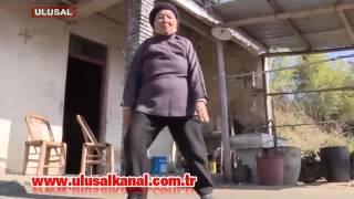 Çin'in Kung Fu ninesi görenleri şaşırtıyor