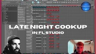 Making a Late Night Drake song (Fl Studio)