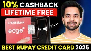 Best Rupay Credit Card 2025 | Lifetime Free Rupay Credit Card | Best UPI Credit Card