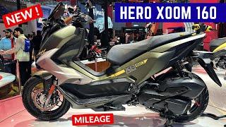 2025 Hero Xoom 160 Adventure Maxi Scooter Review - Yamaha Aerox 155 & Ntorq Rival | Price, Features