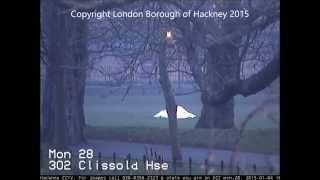 Hackney Council detonate an unexploded bomb in Clissold Park