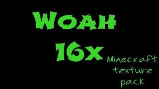 Minecraft PvP Texture Pack - Woah [V1] [16x] [Green] (FPS BOOST)