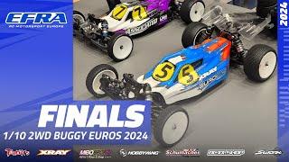 EFRA 1/10 2WD Buggy Euros - Finals Day - LIVE!