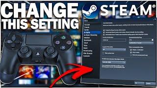 EVERY CONTROLLER PLAYER NEEDS TO CHANGE THIS STEAM SETTING NOW