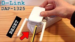 D-Link DAP-1325 Wi-Fi Extender • Factory reset