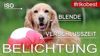 FOTOGRAFIEREN LERNEN - Verschlusszeit, Blende, ISO, ganz einfach ERKLÄRT #1