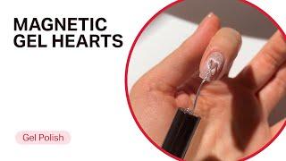 How to Create Velvet Magnetic Heart Nails | DIY Nail Art Tutorial