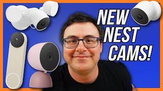 BRAND NEW Google Nest Cameras And Doorbells!