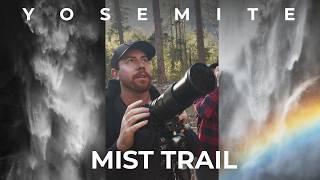 Chasing Epic Light on Yosemite’s Mist Trail – Telephoto Landscape Photography