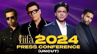 IIFA 2024 | Press Conference UNCUT | Shah Rukh Khan | Karan Johar | Rana Dagubatti