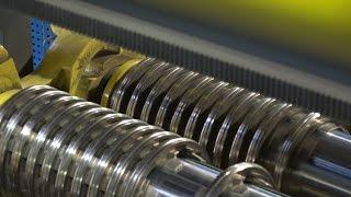 Weber Display and Packaging Shot With Sony PXW-X70 (Camera Footage of Machinery)