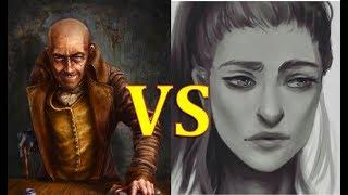 Sand dan Glokta VS Karis Whiteoak (Round 1 - Fight -6)