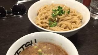 Tetsu tsukemen style ramen in roppongi hills. First meal on this trip to Tokyo