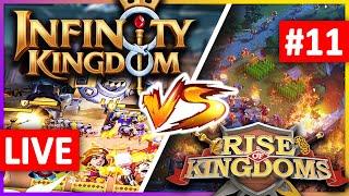 Infinity Kingdom VS Rise of Kingdoms: 1.4 Update & Events  LIVE!