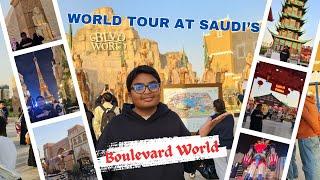 World Tour at Saudi’s Boulevard World | Riyadh Season | Amazing Life In Saudi Arabia