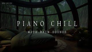 Window Rain and Soothing Piano ️ Nature’s Peaceful Sounds for Insomnia Relief and Deep Sleep 