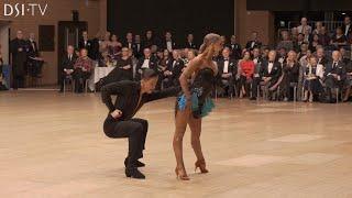 Tagir Mansurov & Sasha Kondrashova Intro Dance Amateur Latin Final - UK Open 2020 DSI TV