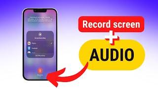 How to use iPhone Screen Recorder WITH AUDIO for FREE: iOS QUICK TIPS