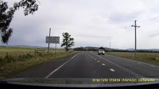 Driving in Tasmania - Campbell Town to Ross 20 Nov 2019