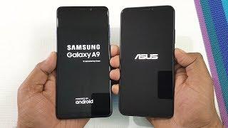 Samsung A9 (2018) vs Asus Zenfone 5Z Speed Test | TechTag