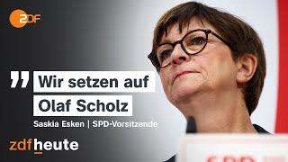 Trotz Ampelzoff: Esken stärkt Scholz den Rücken