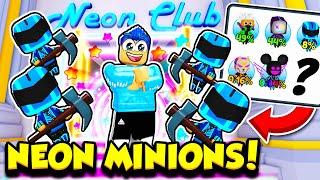 I Entered The NEON CLUB And Got A RARE NEON MINION!