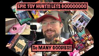 CPJ Collectibles 2022 Toy Hunting Week 15 Toy Hunting Video! #toyhunting #toyhunt #yardsales