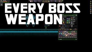 Starbound All Boss Weapons