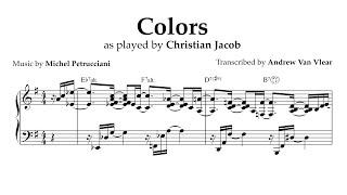 Colors - Christian Jacob (piano transcription)