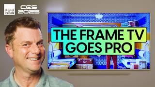 Samsung's New Frame Pro TV Adds Wireless, Unique Mini-LED Design